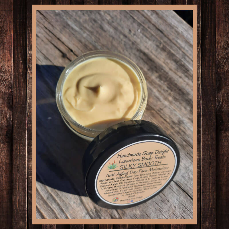 Silky Smooth' Anti-Aging Day Face Moisturizer