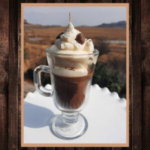 Cream Latte Dessert Candle